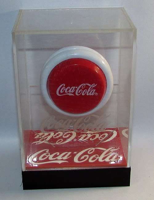 " Coca-Cola " Yo-Yo in Custom Display Case