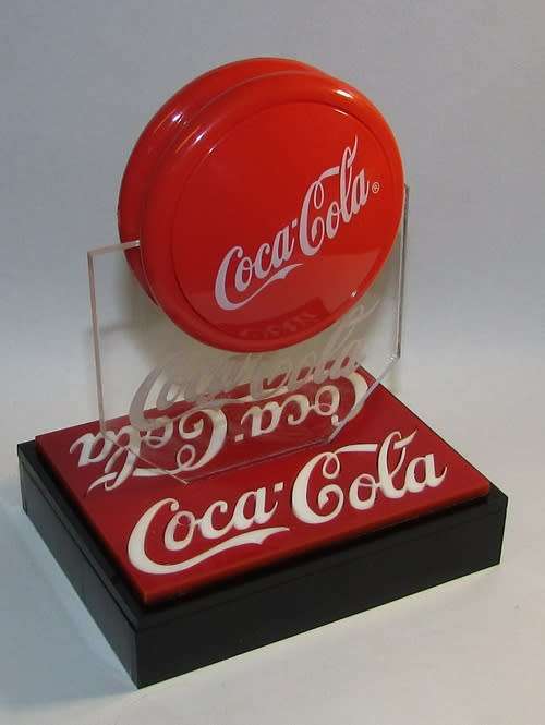 " Coca-Cola " Yo-Yo in Custom Display Case