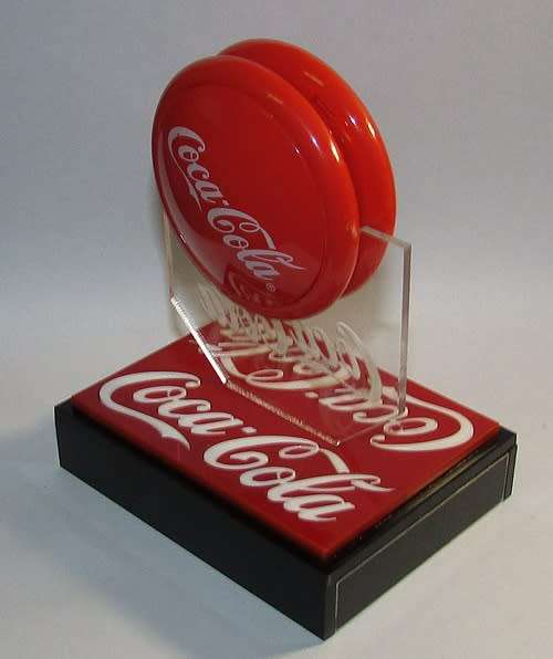 " Coca-Cola " Yo-Yo in Custom Display Case
