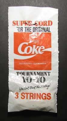 " Coca-Cola " Yo-Yo Competition Strings