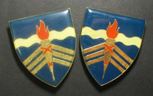 SADF - Regiment Schoonspruit Shoulder Flash Pair