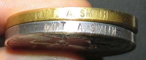 Full Size World War One Pair to: Captain A.Smith