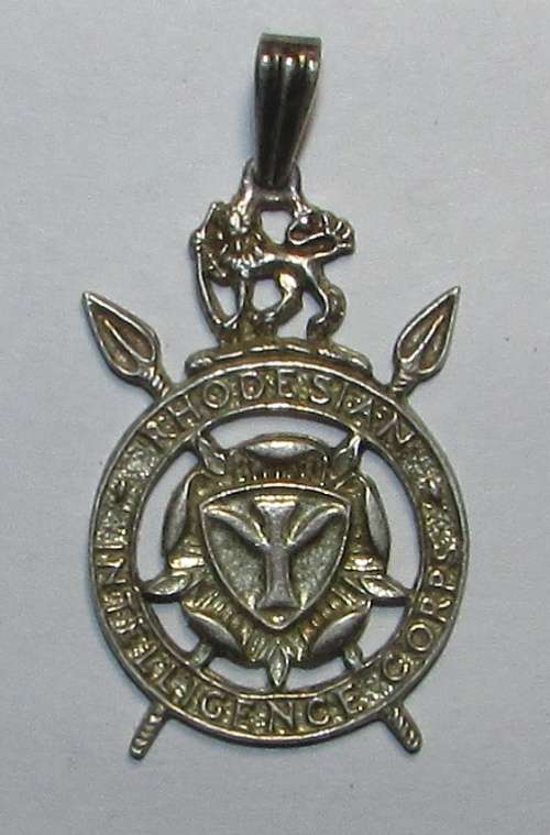 Rhodesia - Sterling Silver Intel Pendant