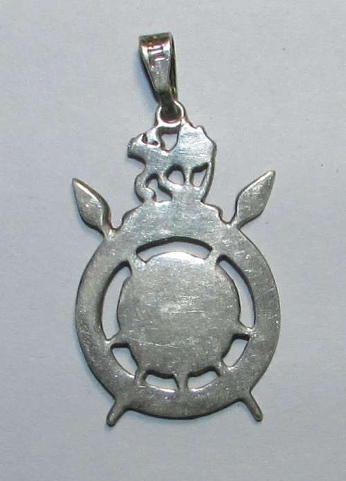 Rhodesia - Sterling Silver Intel Pendant
