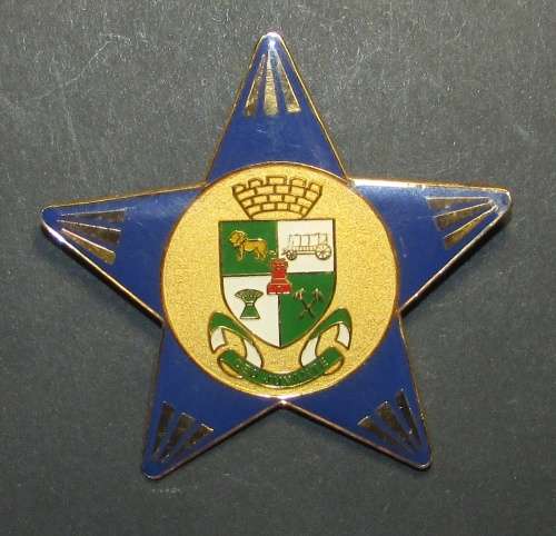 Traffic Police Breast Star