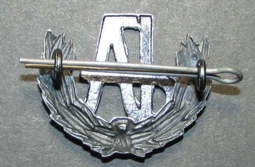 Rhodesia - Internal Affairs Junior Officers Rank Badge