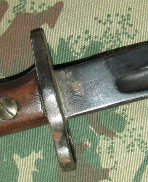 Pattern 1907 Bayonet with Scabbard