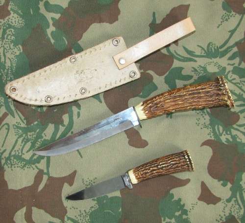 Very Nice Miniature Rostfrei Germany Knife Set