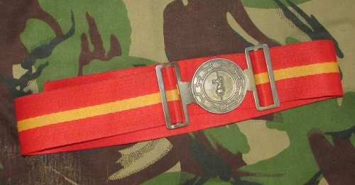 SADF - Army Battle School Stable Belt