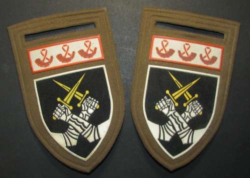 SADF - Regiment Bronkhorspruit Tupper Flash Pair
