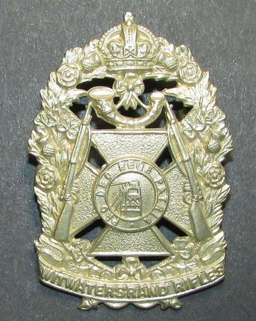 SADF - Wits Rifles Cap Badge