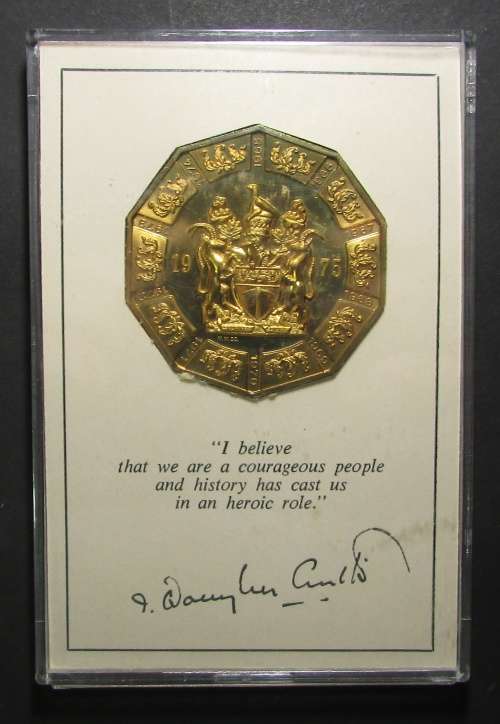 Rhodesia - Boxed Independance Medal