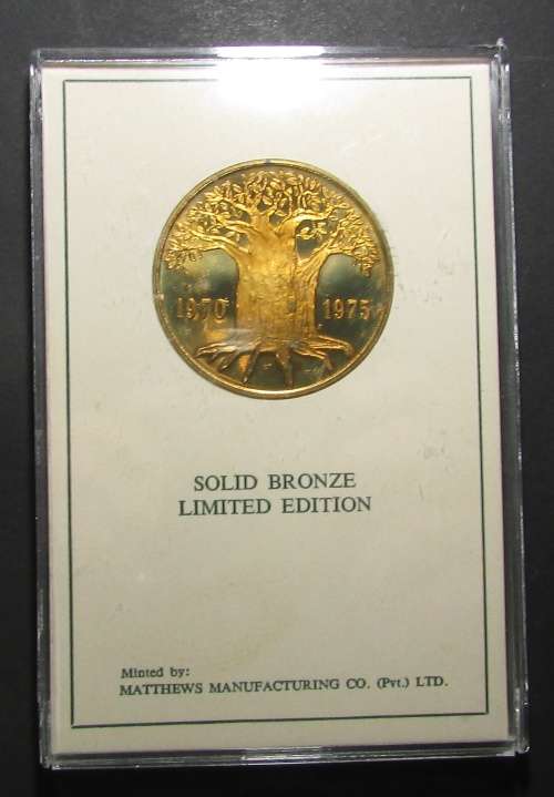 Rhodesia - Boxed History Medal