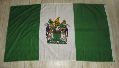 Rhodesia - Large Flag in Good Condition ( Measures 86CM by 144CM )