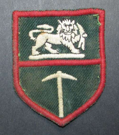 Rhodesian Army Shoulder Patch