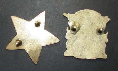 Traffic Police Badge Pair