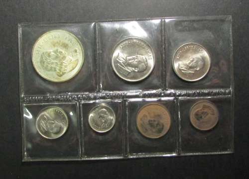 1968 Republic of South Africa Mint Pack with Silver Rand