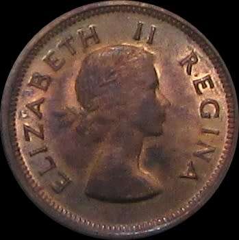 1954 Union of South Africa Farthing