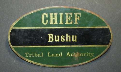 Rhodesia - Chief's Badge 1960 to 1980