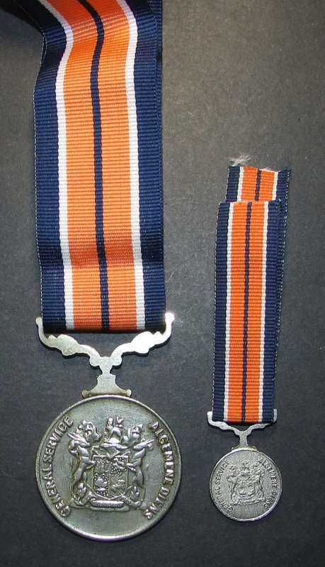 SADF - Full Size General Service with Minature