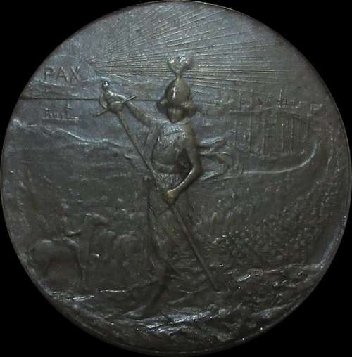 Great Britain: Anglo Boer War PAX Medal: They Gave their Lives for KING & Country (1899-1900)