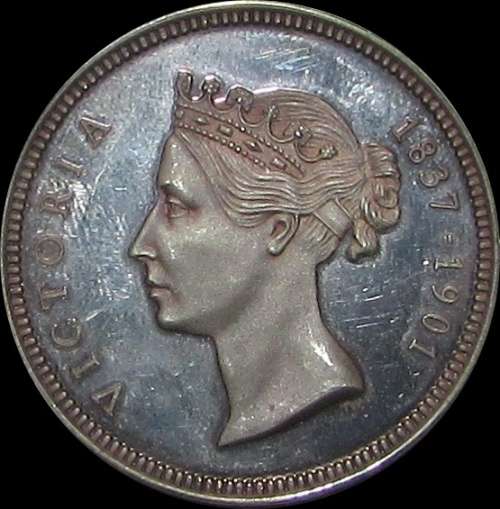 Queen Victoria 1837-1901  Silver Medallion - 20 Grams