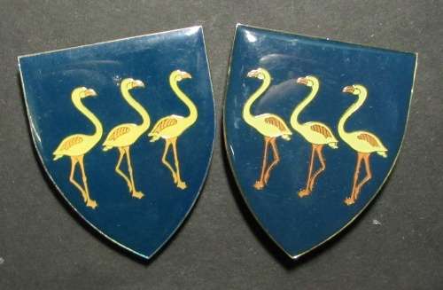 SADF - Brakpan Commando Shoulder Flash Pair