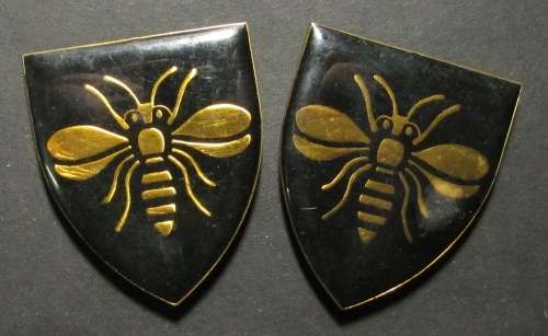 SADF - Bultfontein Commando Shoulder Flash Pair
