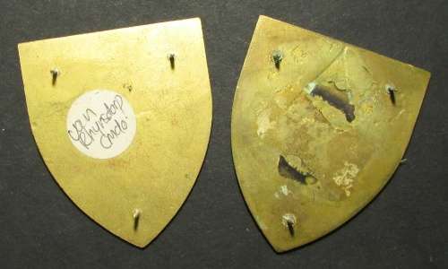 SADF - Van Rhynsdorp Commando Shoulder Flash Pair