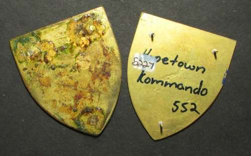 SADF - Hopetown Commando Shoulder Flash Pair