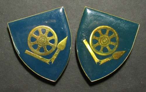SADF - Weenin Kliprivier Commando Shoulder Flash Pair
