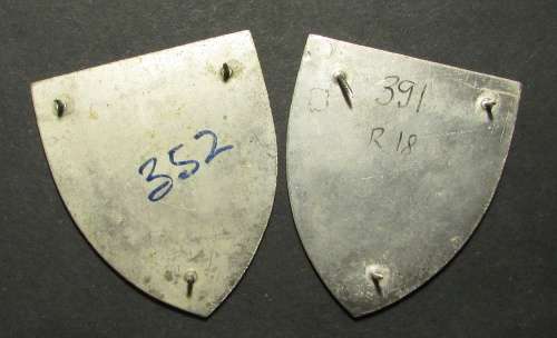 SADF - Meyerton Commando Shoulder Flash Pair