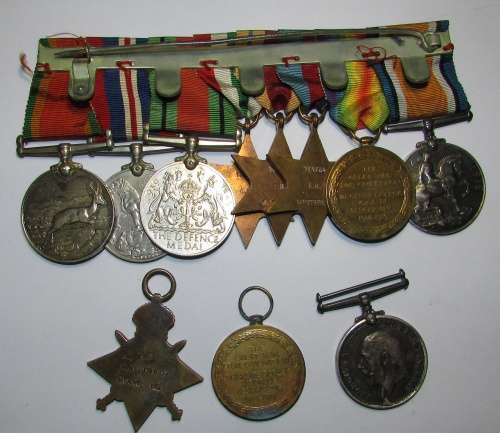 Withfield Family Group of 11 ( Rare Enslins Horse WW1 Trio - Only 130 Issued )
