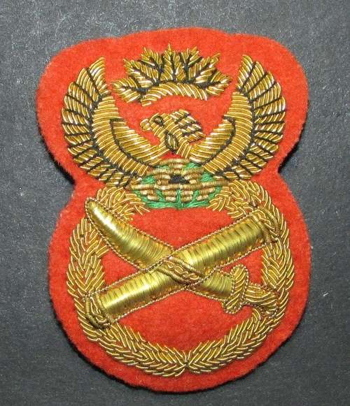 SANDF - Army General Officers Bullion Wire Cap Badge