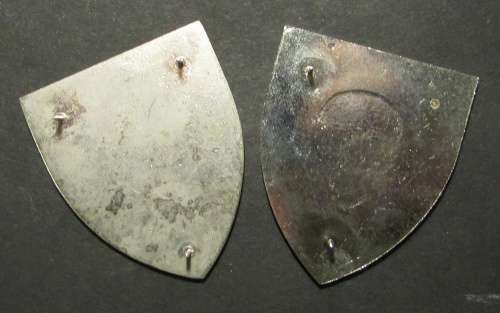 SADF - Dundee and District Commando Shoulder Flash Pair