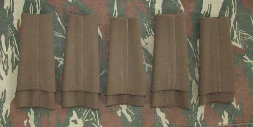 SADF - Lieutenant Slip on Ranks - Bid Per Pair
