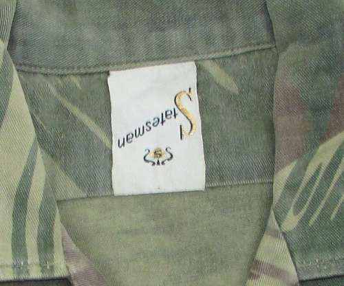 Rhodesia - Intaf ( Senior District Officer ) Combat Shortsleeve Shirt