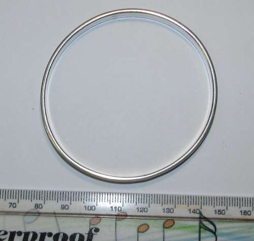 Sterling Silver Ladies Bangles ( 20 Grams )