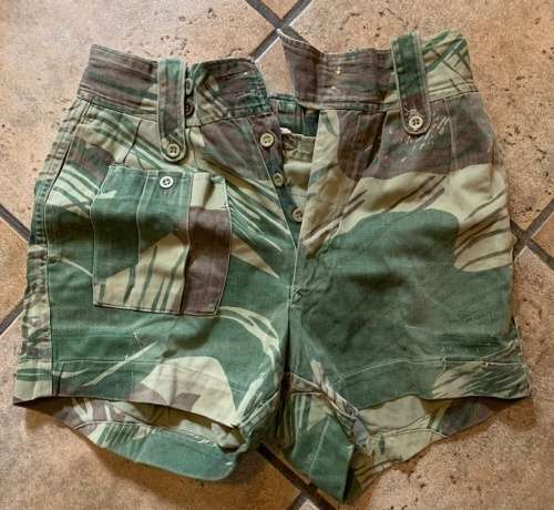 Rhodesia - Original Period Rhodesian Camo Short`s
