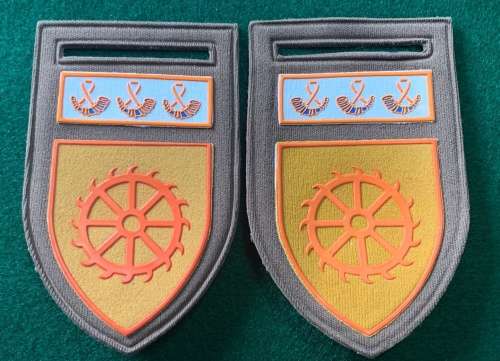 SADF - Regiment de Wet Tupper Flash Pair
