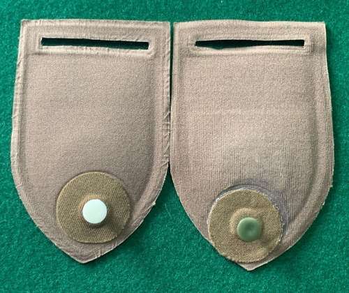 SADF - Regiment de Wet Tupper Flash Pair