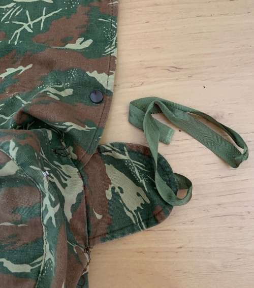 Border War Era - SWAPOL (Koevoet) Camo Flap Cap With Day-Glo