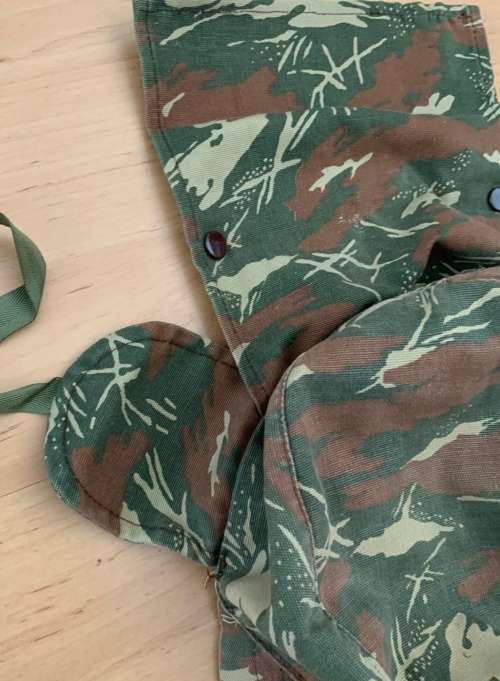 Border War Era - SWAPOL (Koevoet) Camo Flap Cap With Day-Glo