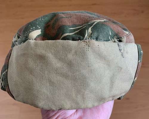 Border War Era - SWAPOL (Koevoet) Camo Flap Cap With Day-Glo