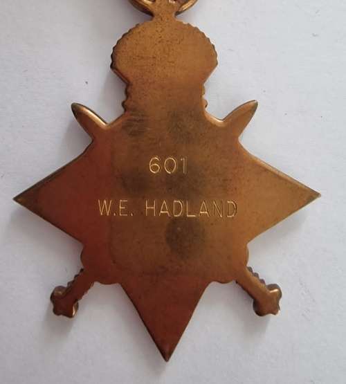 World War 1 and 2 Father and Son Medal Group: WW1 601 W.E Hadland/WW2 62388 A.S Hadland