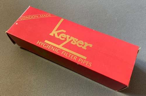 1980`s - Boxed Number 22 (Poker Pipe ) Keyser Smoking Pipe