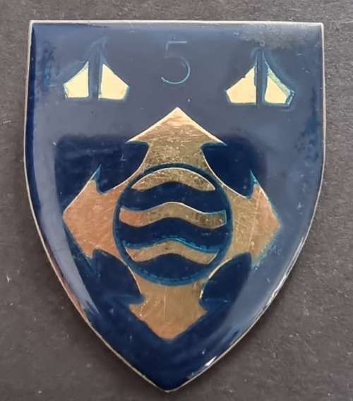 SADF - 5 Base Ordnance Shoulder Flash
