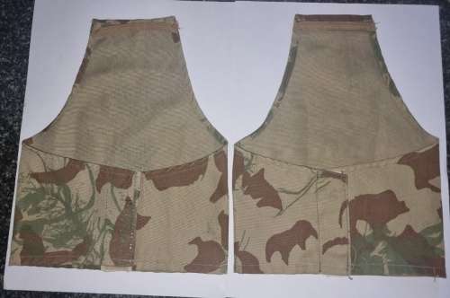 SA Camo Warrant Officer Rank Brassard Pair