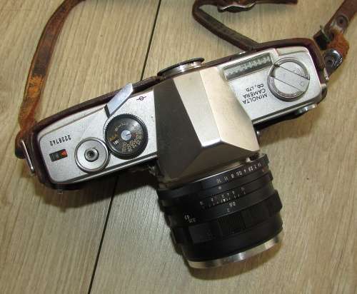 Vintage Minolta Camera and Lens Lot