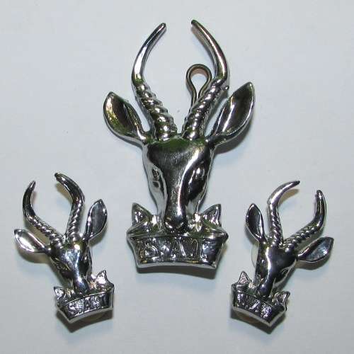 SADF - Infantry Cap and Collar Badge Set